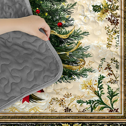 Shineful Quilt 3-Piece Set Classic Christmas Tree