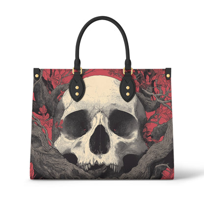 Shineful Leather Bag Redbound Skull