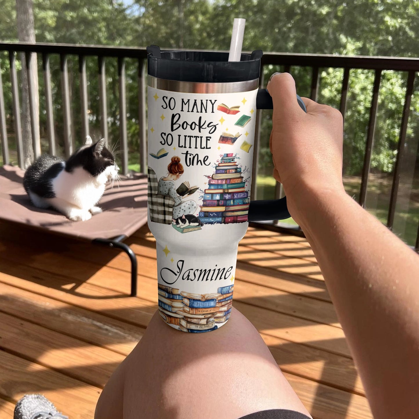 Shineful Tumbler So Many Books