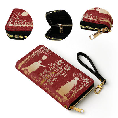 Shineful Leather Clutch Purse Eternal Lovers - Romeo & Juliet