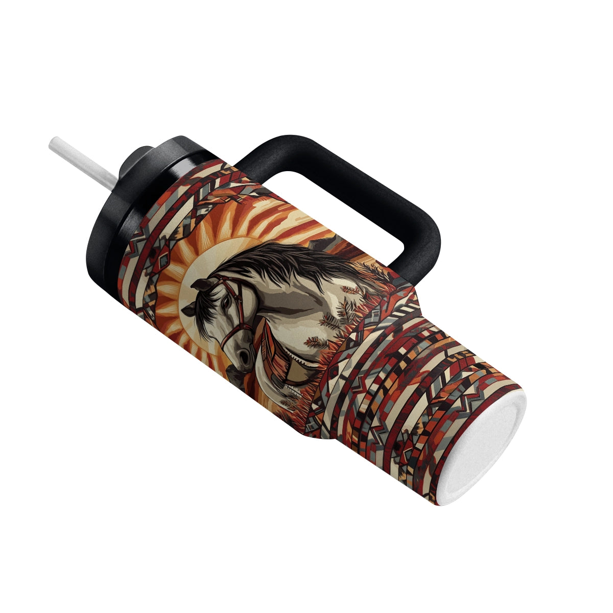 Shineful Tumbler Horse Sunset Spirit