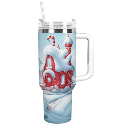 Shineful Tumbler Christmas Candy House