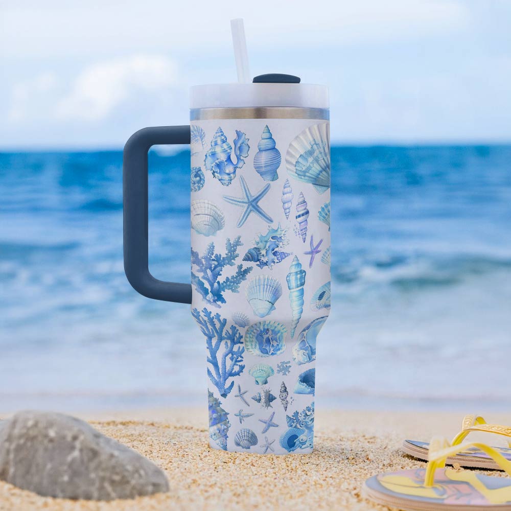 Shineful Tumbler Coral Charm BLue