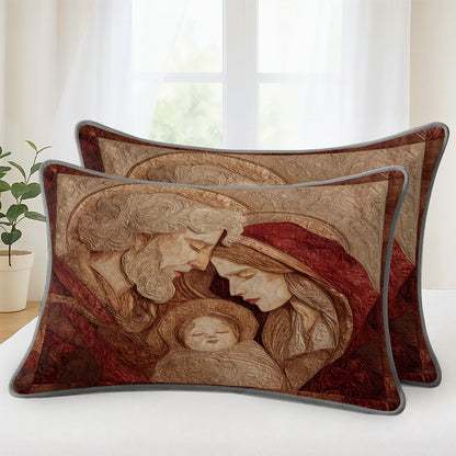 Shineful Quilt 3-Piece Set Eternal Harmony of the Holy Family