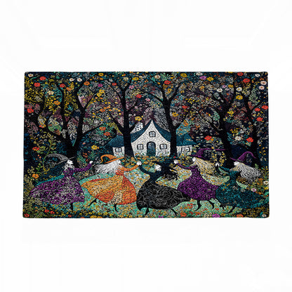 Shineful Beautiful Witchy Woman Ultra-Thin Non Skid Floor Mat, Kitchen Rugs