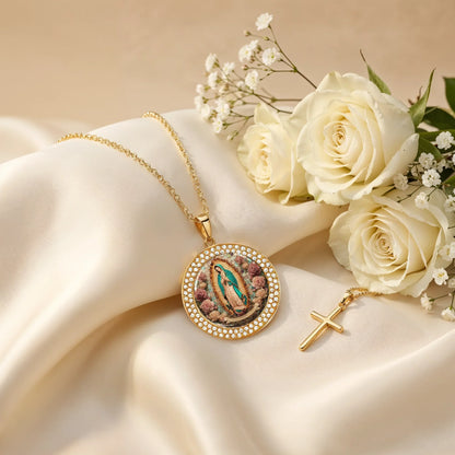 Shineful Necklace Our Lady of Guadalupe