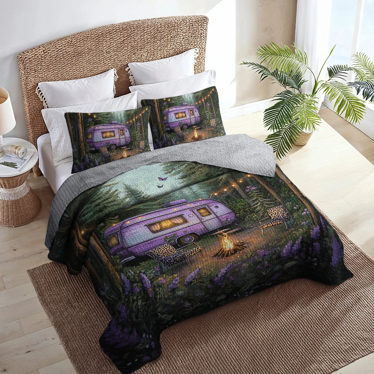 Shineful All Season Quilt 3-Piece Set - Twilight Camper Cozy