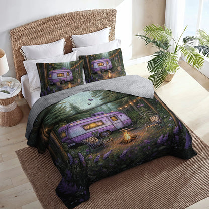 Shineful All Season Quilt 3-Piece Set - Twilight Camper Cozy