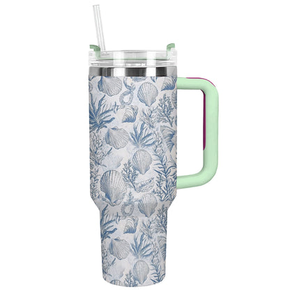 Shineful Tumbler Blue Wave Shell