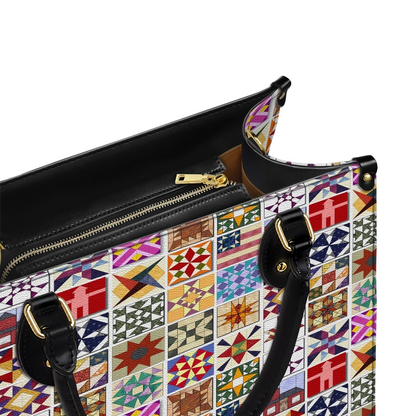 Shineful Leather Bag Quilting Leather Bag Shineful Quilting Blocks