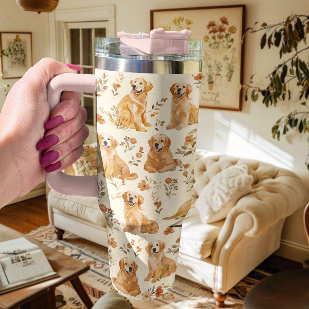 Shineful Tumbler Happy Golden Moment