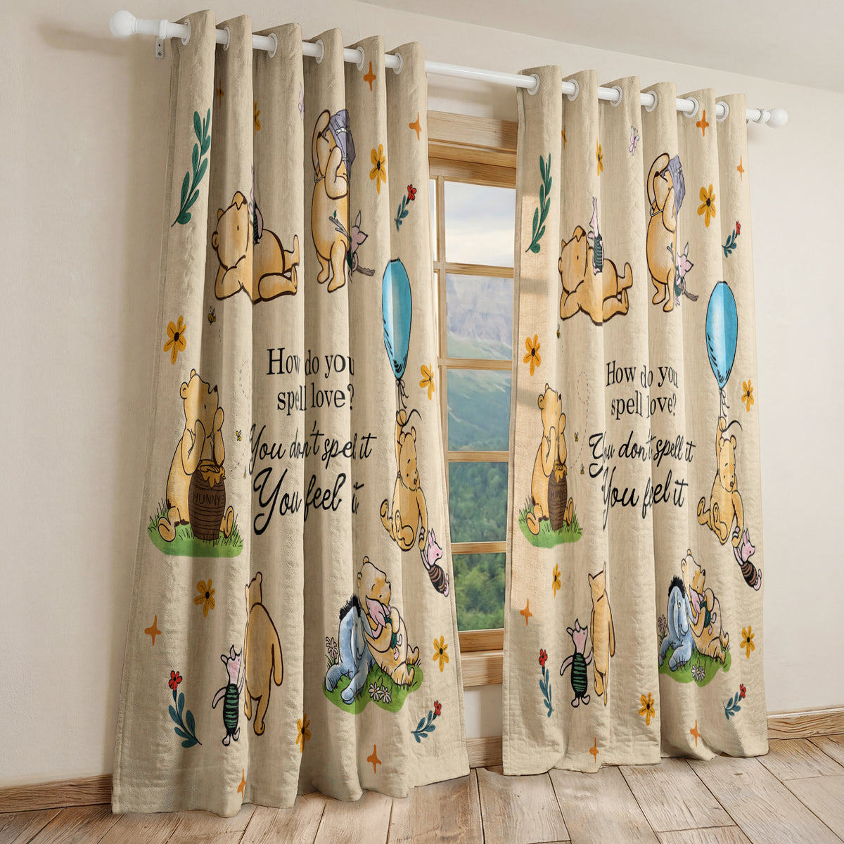 Shineful Quilted Curtain Little Things