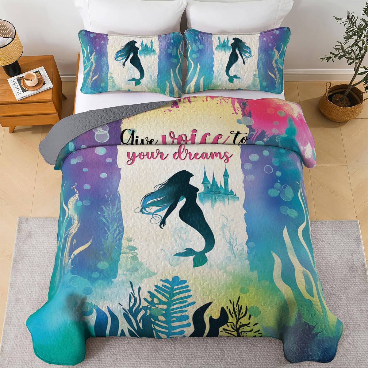 Shineful All Season Quilt 3-Piece Set To Your Dreams