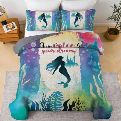 Shineful All Season Quilt 3-Piece Set To Your Dreams