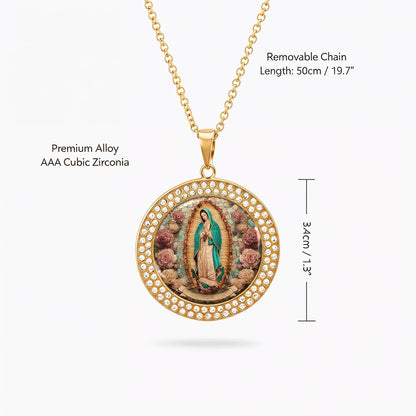Shineful Necklace Our Lady of Guadalupe