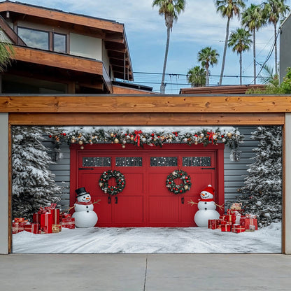 Shineful Garage Door Banner Decoration - Frosted Cheer