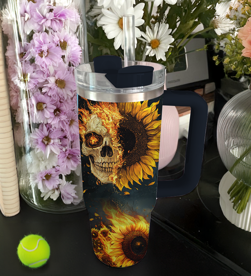 Shineful Tumbler Sunfire Skull