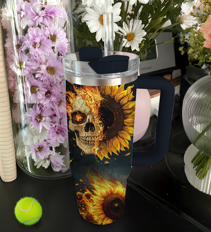 Shineful Tumbler Sunfire Skull