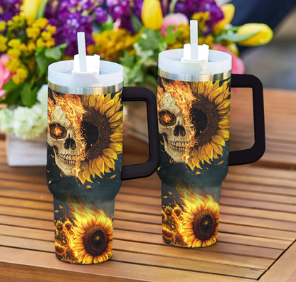 Shineful Tumbler Sunfire Skull