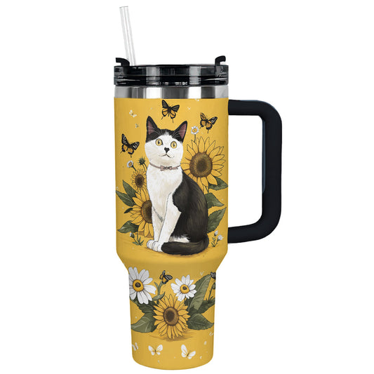 Shineful Tumbler - Sunflower Cat
