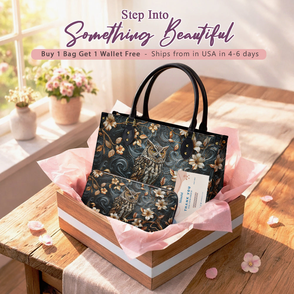 Shineful Nocturne Wisdom Leather Bag