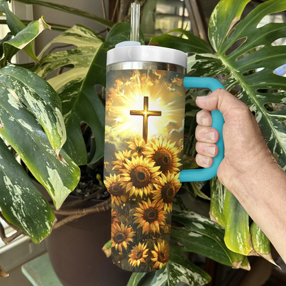 Shineful Tumbler Sunflower Faith Light