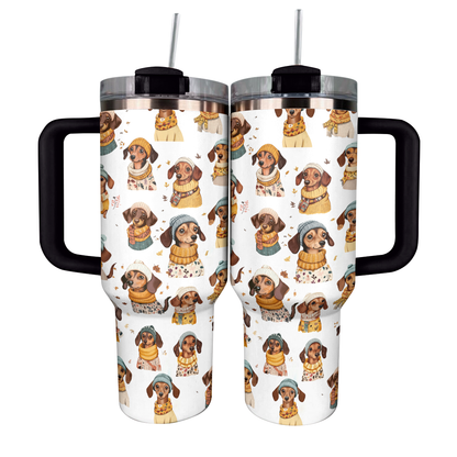 Shineful Tumbler Cute Dachshund