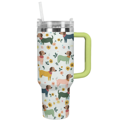 Shineful Tumbler Playful Dachshund Meadow
