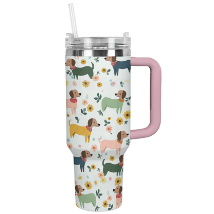Shineful Tumbler Playful Dachshund Meadow