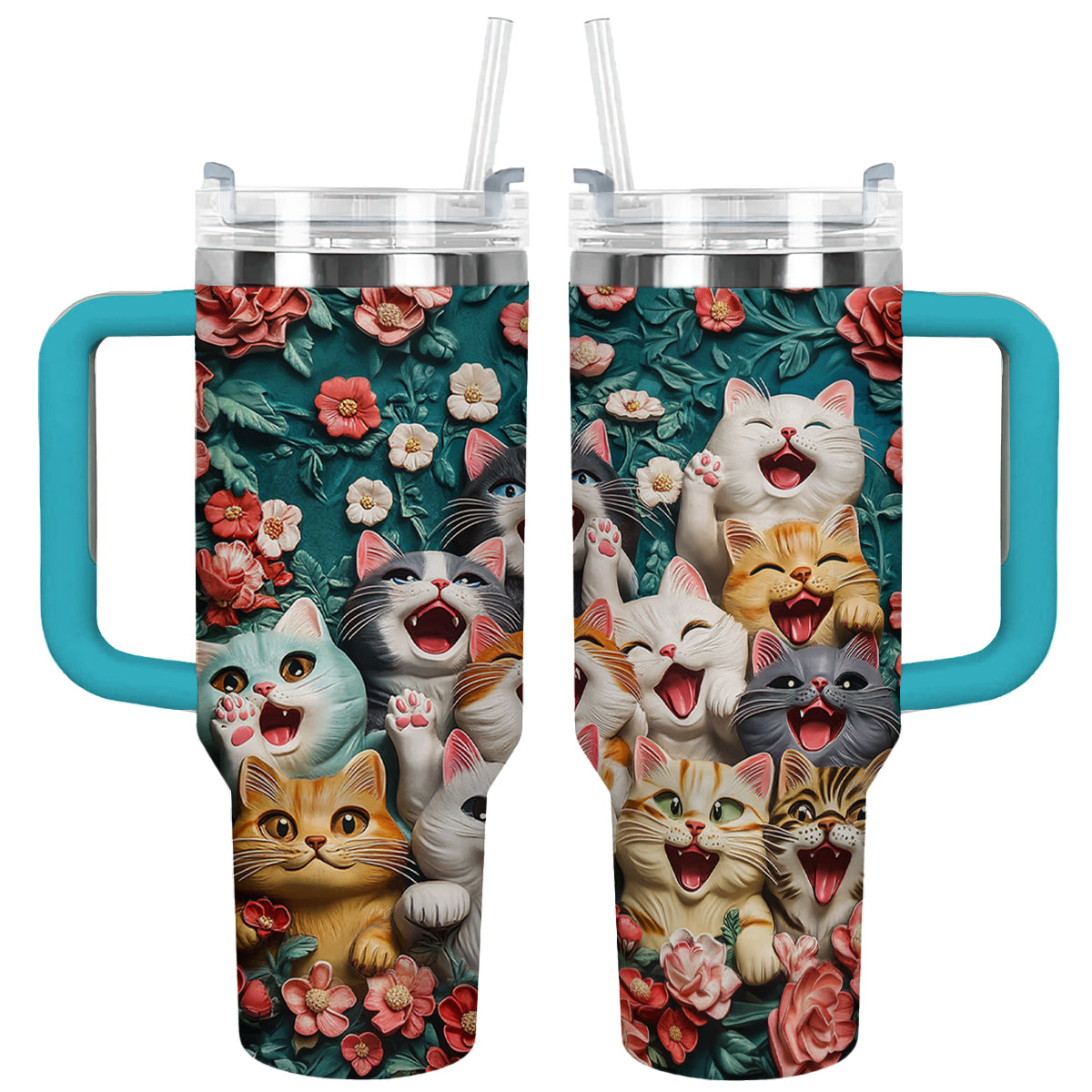 Shineful Tumbler Happy Paws