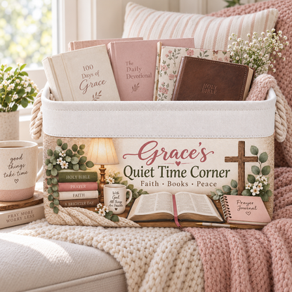 Shineful Quiet Time with God Book Basket