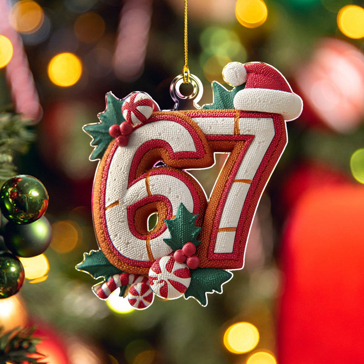 Shineful 2D Acrylic Ornament Funny Teen Grandkid