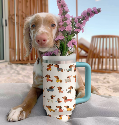Shineful Tumbler Cute Dachshund