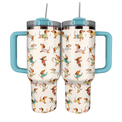 Shineful Tumbler Groovy Dachshund