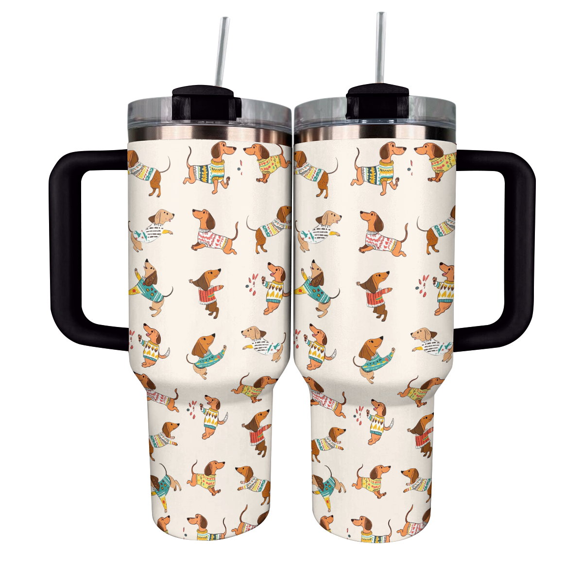 Shineful Tumbler Groovy Dachshund
