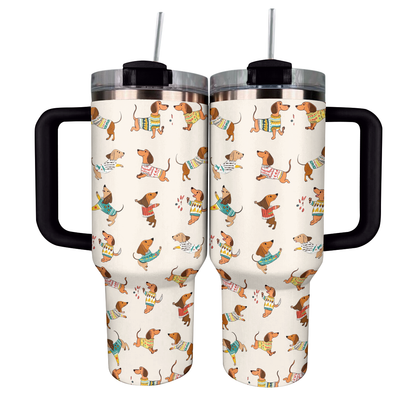Shineful Tumbler Groovy Dachshund