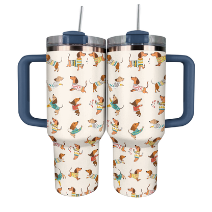 Shineful Tumbler Groovy Dachshund