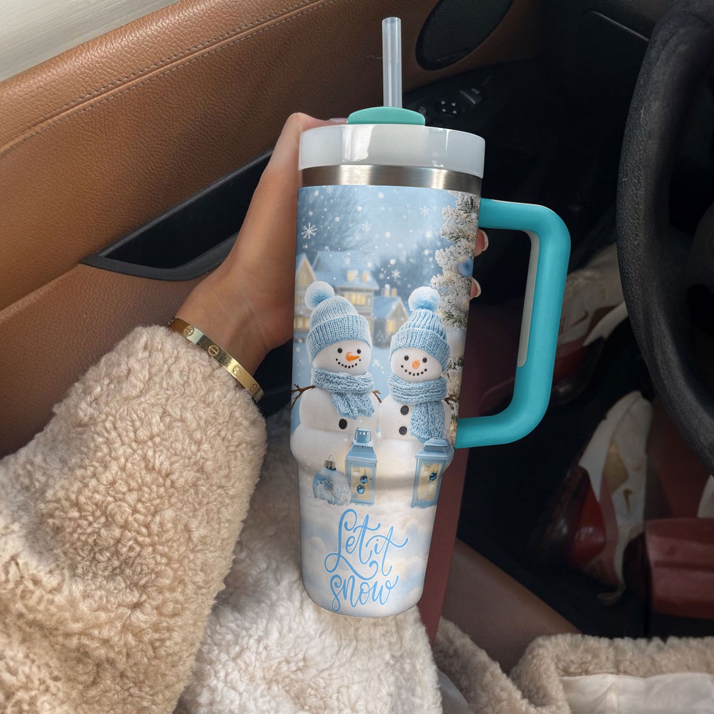 Shineful Tumbler Snowy Day