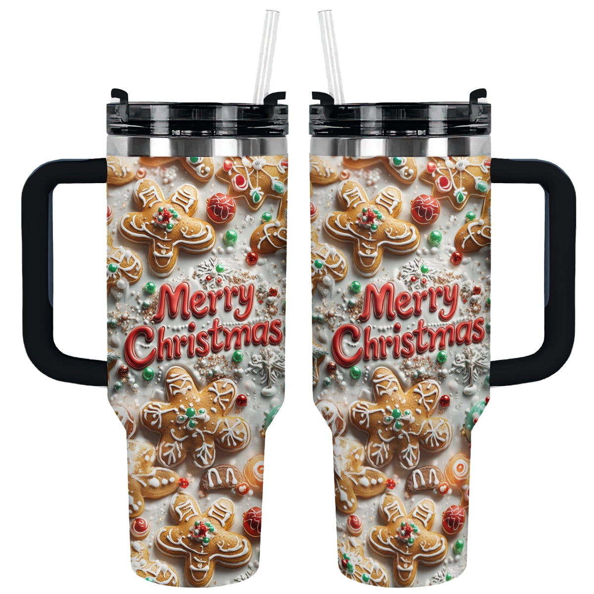 Shineful Glossy Tumbler Baking Merry Christmas