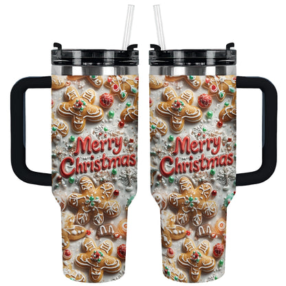 Shineful Glossy Tumbler Baking Merry Christmas
