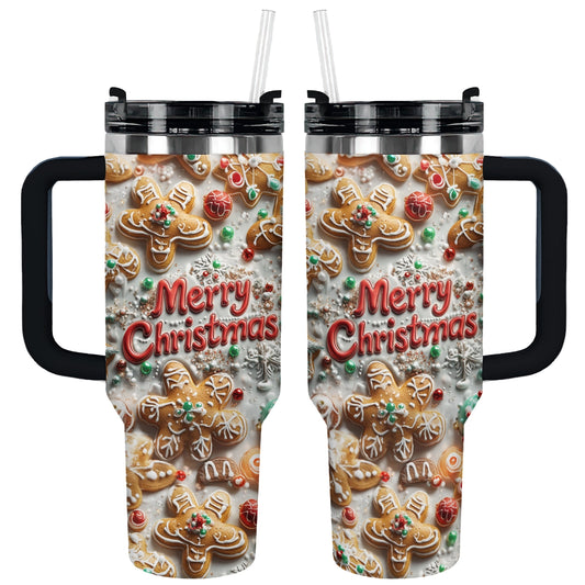 Shineful Glossy Tumbler Baking Merry Christmas