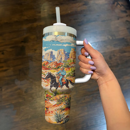 Shineful Tumbler Canyon Trails Cowboy