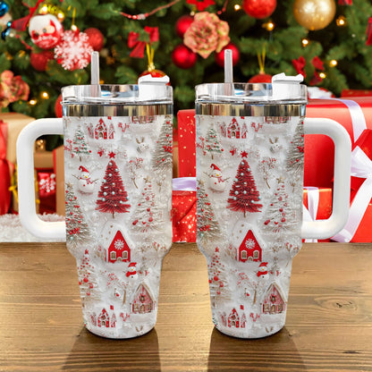Shineful Glossy Tumbler Cheerful Christmas