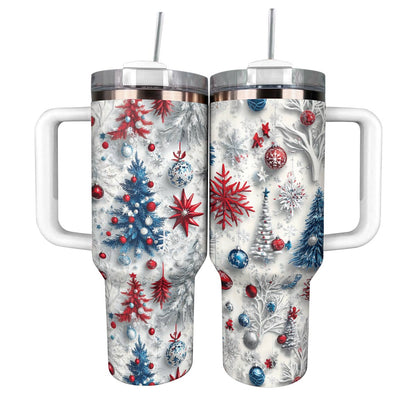 Shineful Glossy Tumbler Happy Christmas