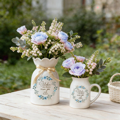 Shineful Flower Vase Personalized Forever Bloom