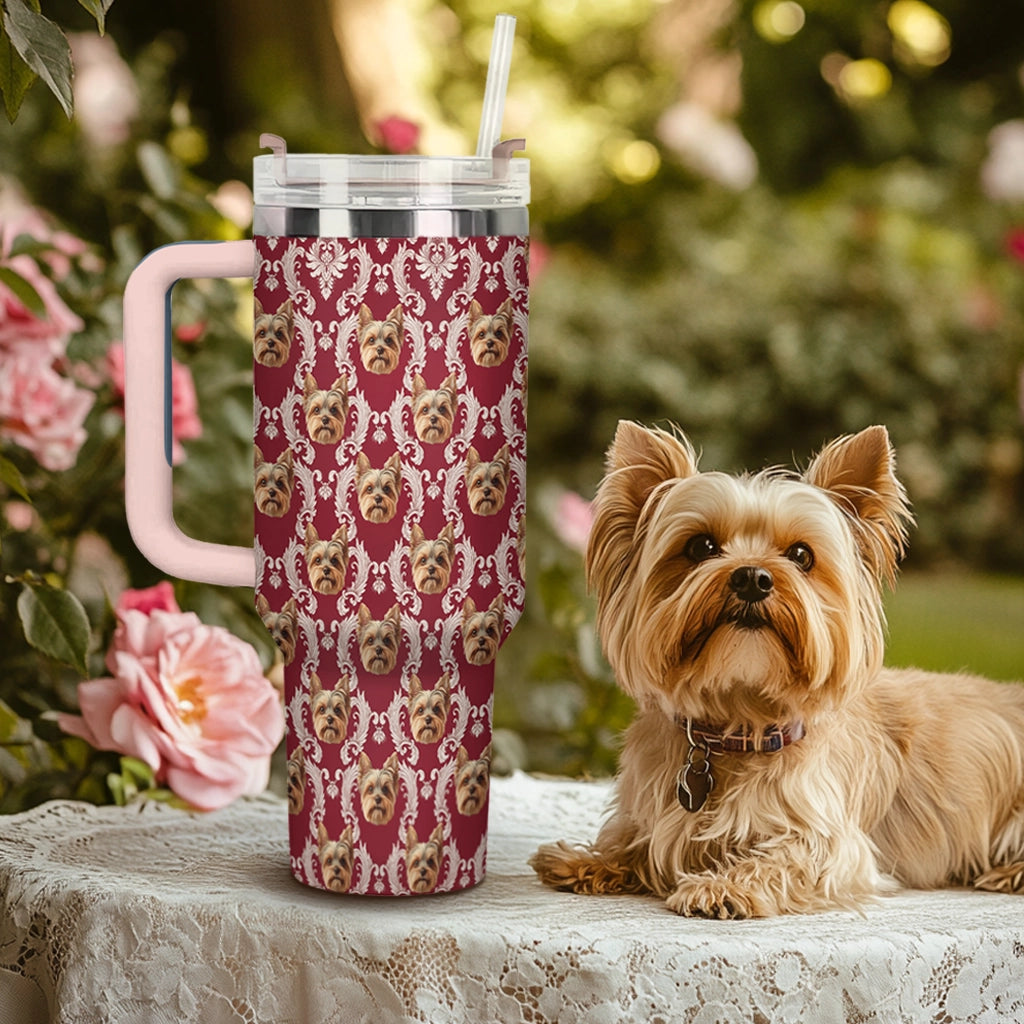 Shineful Tumbler  Royal Yorkie Charm