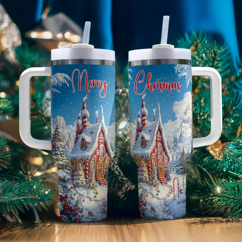 Shineful Tumbler Christmas Gingerbread Wonderland