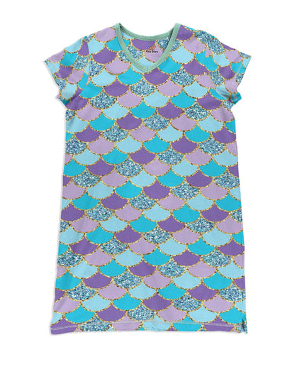 Mermaid Pajabears® V-Neck Nightshirts 7 Styles Hg23 S / 6