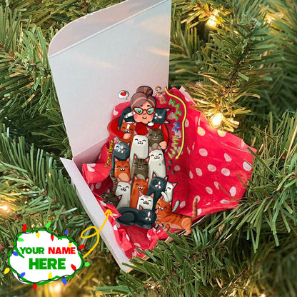 Cat Shineful® Decoration Ornament Cats Make Me Happy