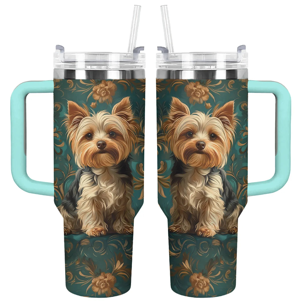 Shineful Tumbler Yorkie Regal Yorkie Elegance